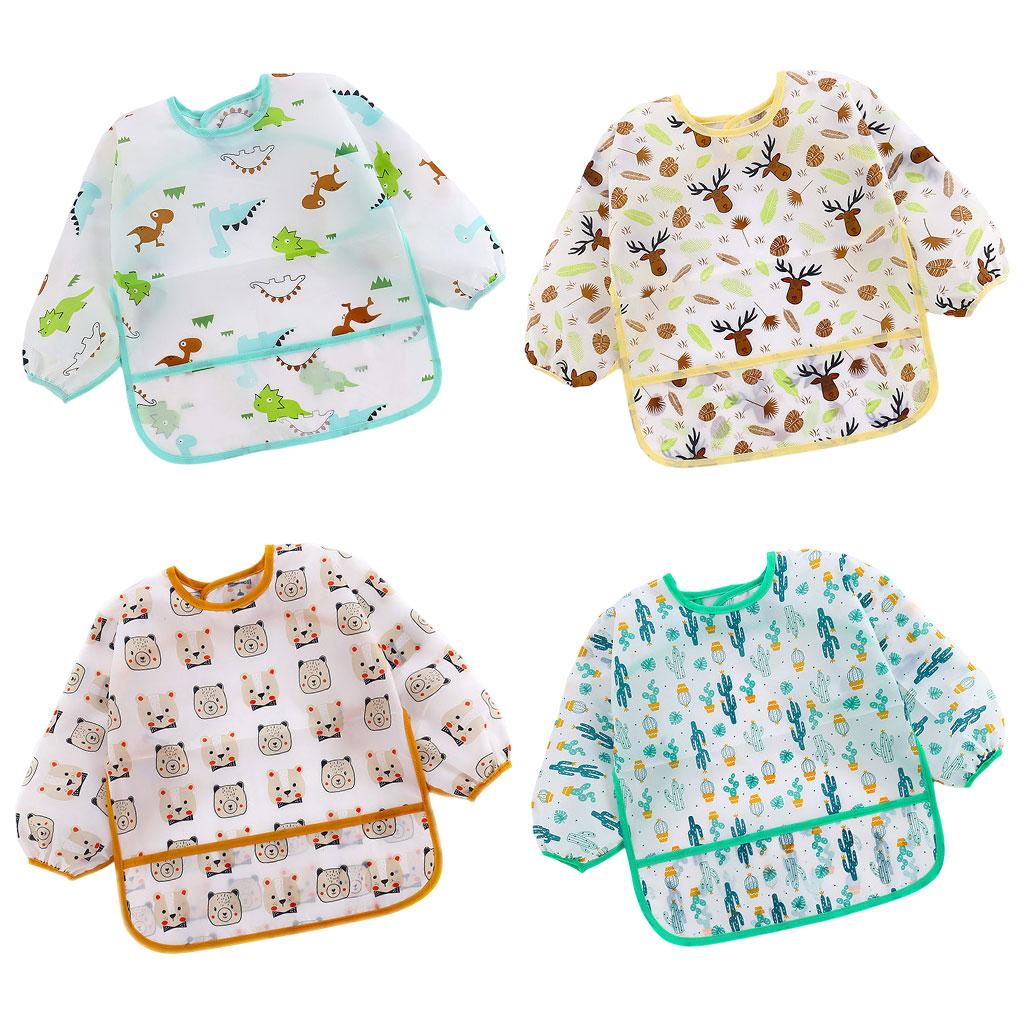 Waterproof Baby Bibs Silicone - Babete de silicone para crianças, impermeável,