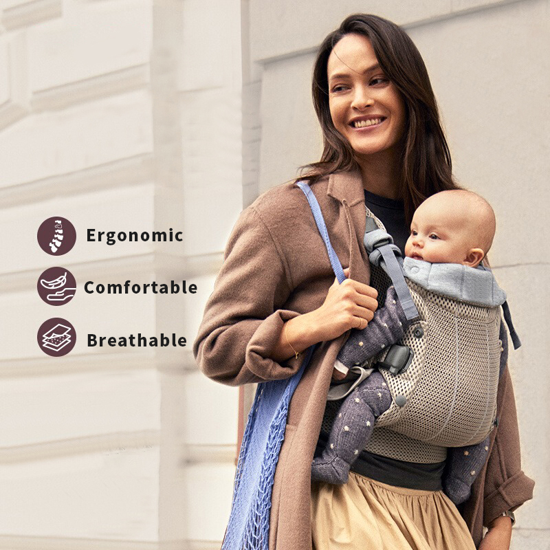 Ergonomic Baby Carrier Newborn To Toddler - Canguru Ergonômico BabyBjorn em Malha 3D