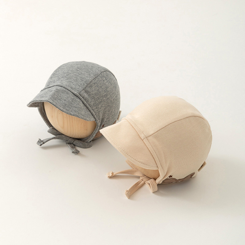 Infant Beanie Hat With Ears - Chapéu de bebê com desenho de
