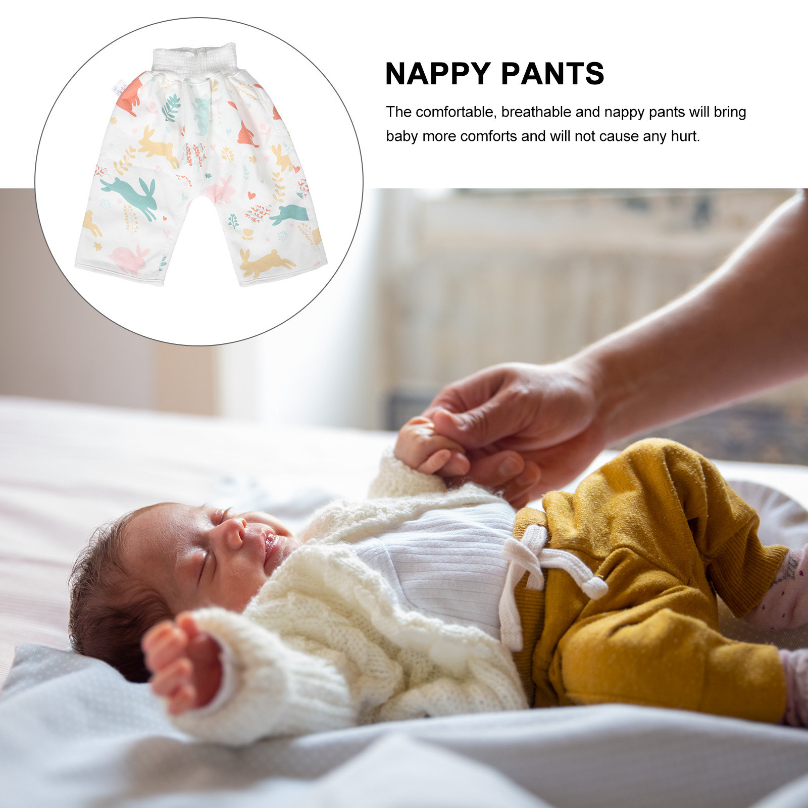 Toddler Training Pants Leak Proof - Calças de treino impermeáveis para bebés