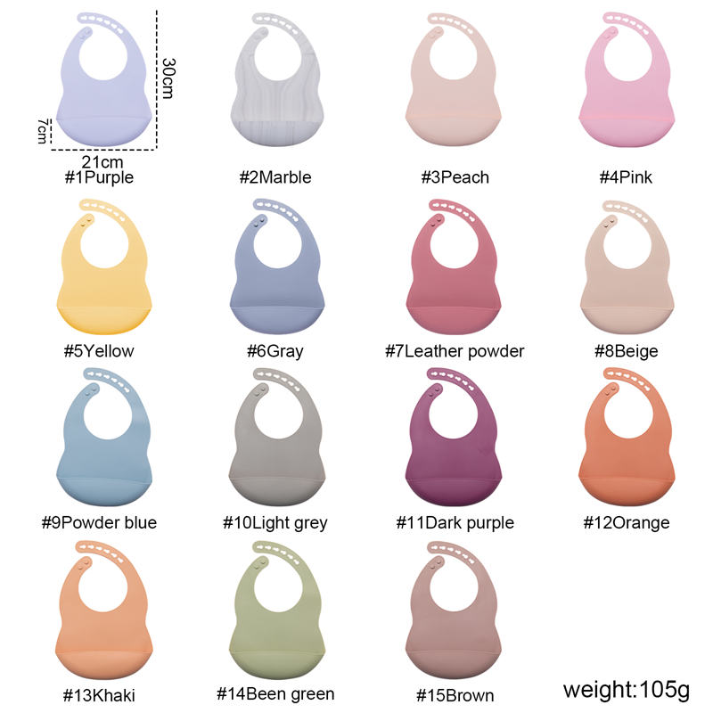 0-3 anos babador do bebê bpa l - Waterproof Baby Bibs Silicone avaliação e preço