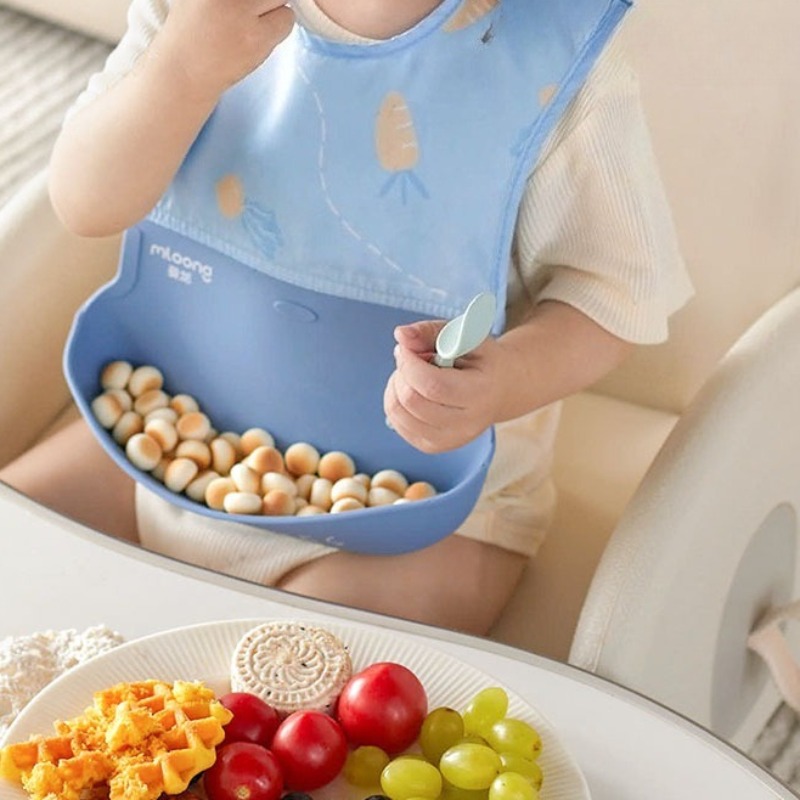 Babador à prova d'água para cr - Waterproof Baby Bibs Silicone avaliação e preço