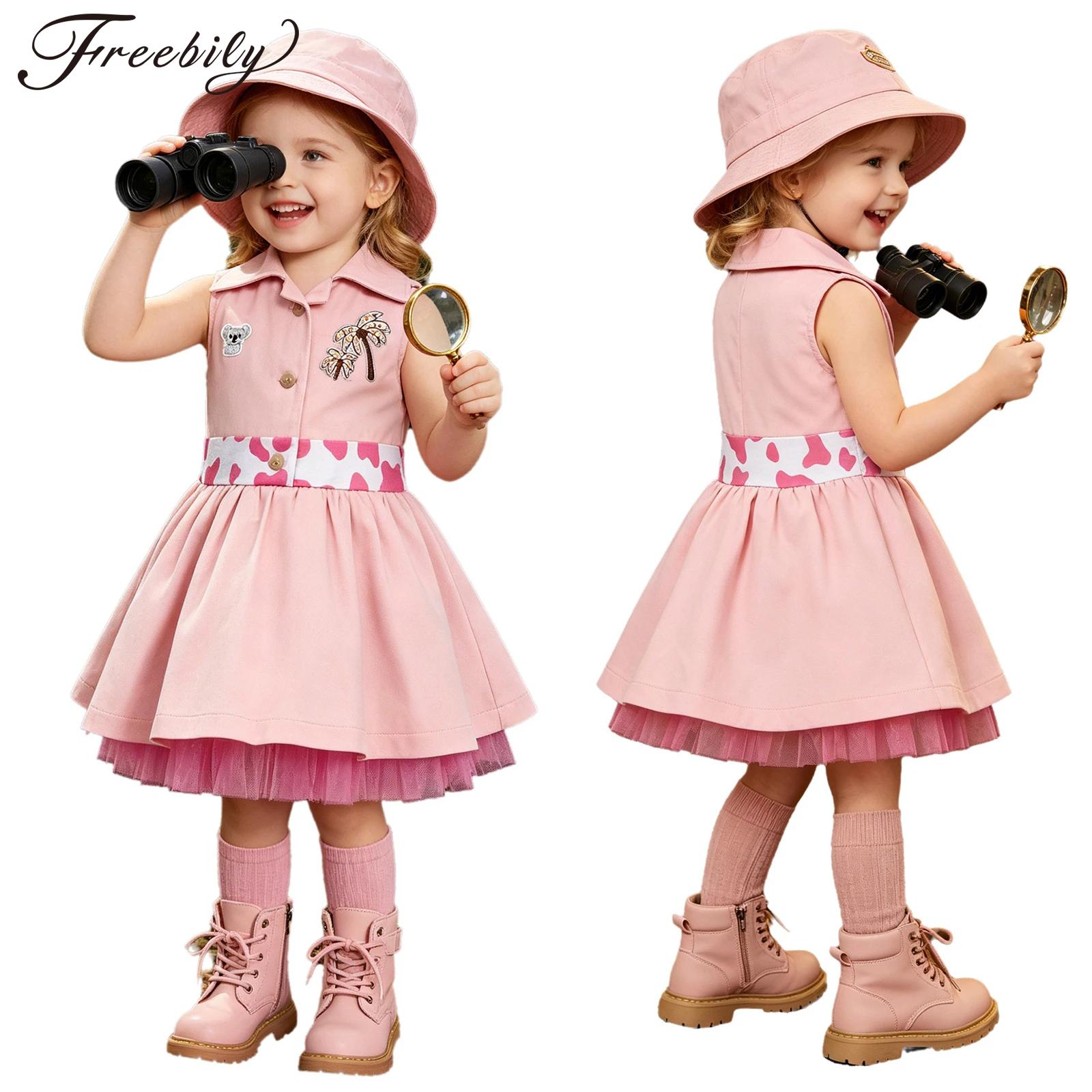 Vestido de Tule Sem Mangas par - Toddler Girl Tulle Party Dress avaliação e preço
