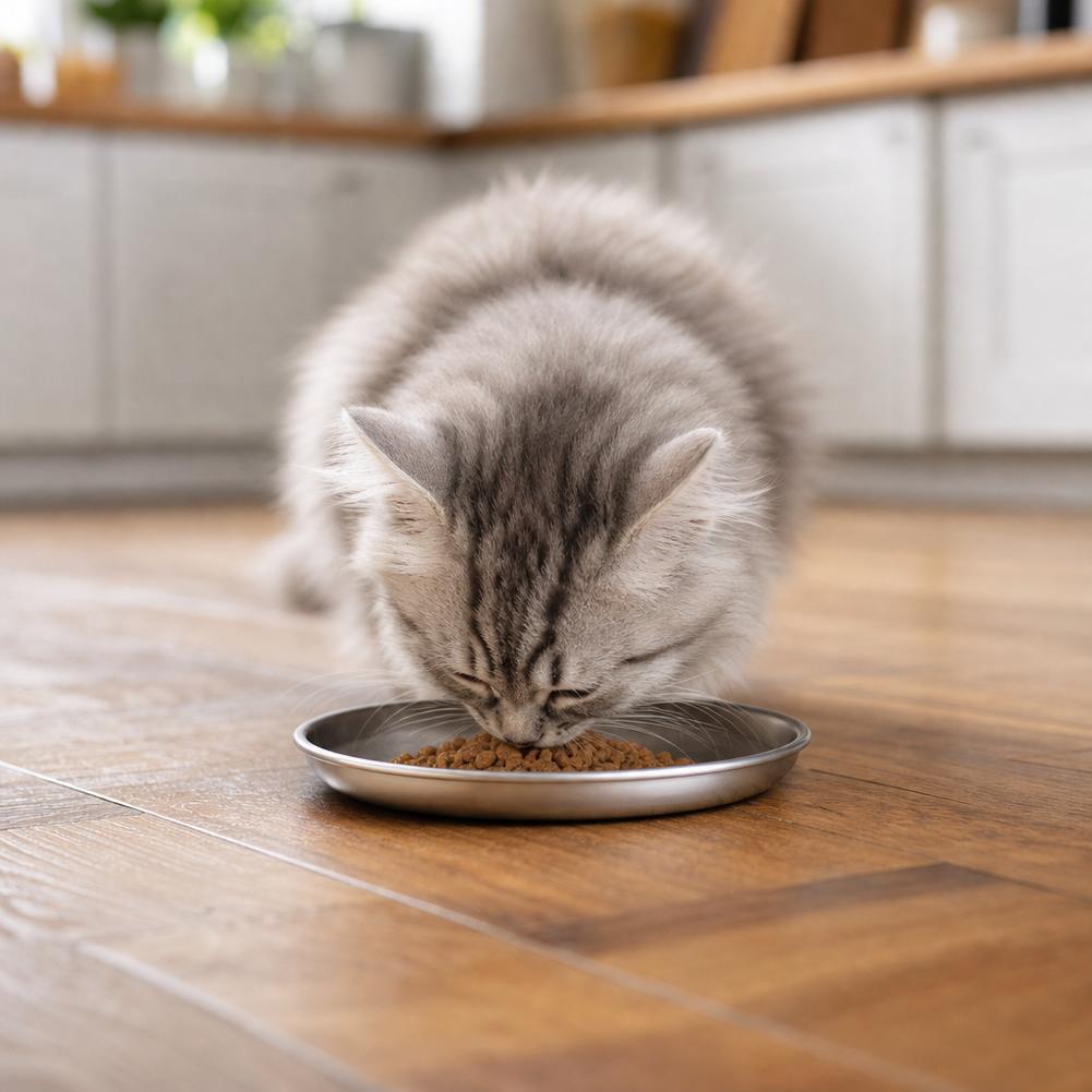 Tigela Rasa de Aço Inoxidável  - Feeding avaliação e preço