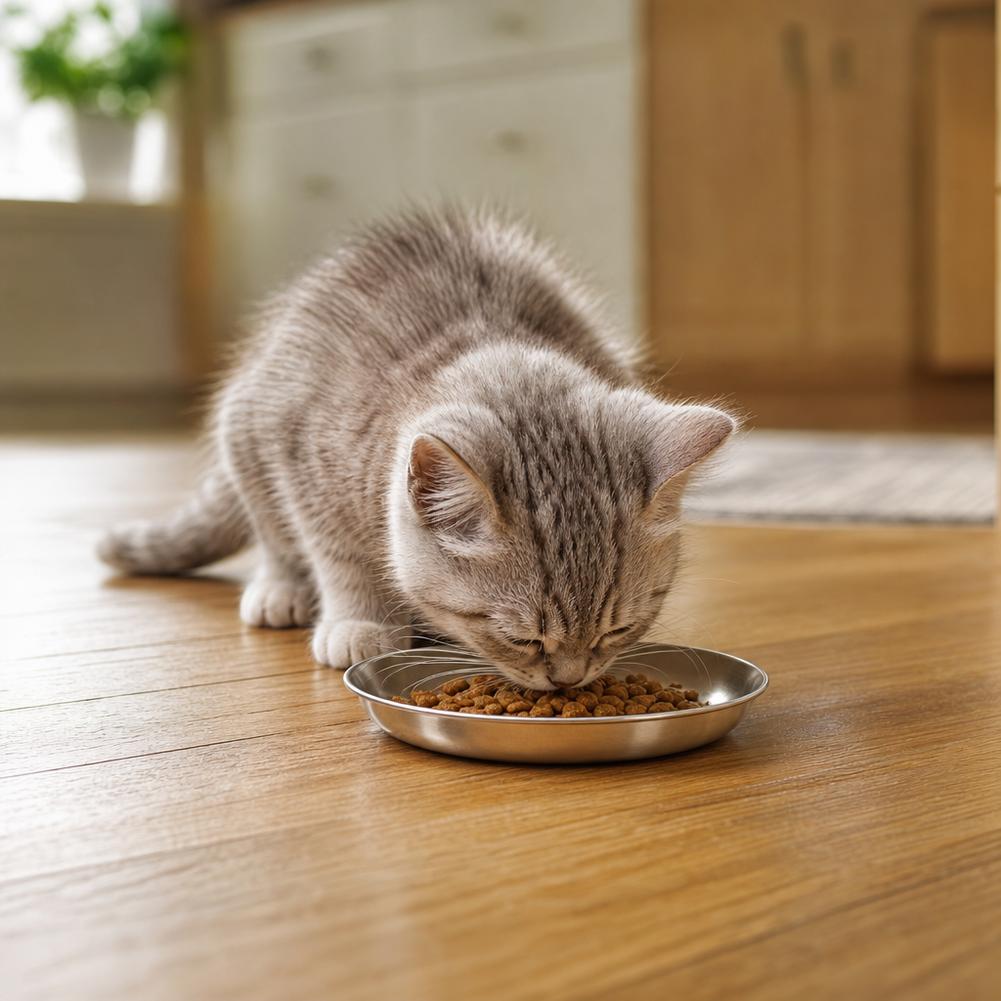 Tigela Rasa de Aço Inoxidável  - Feeding avaliação e preço