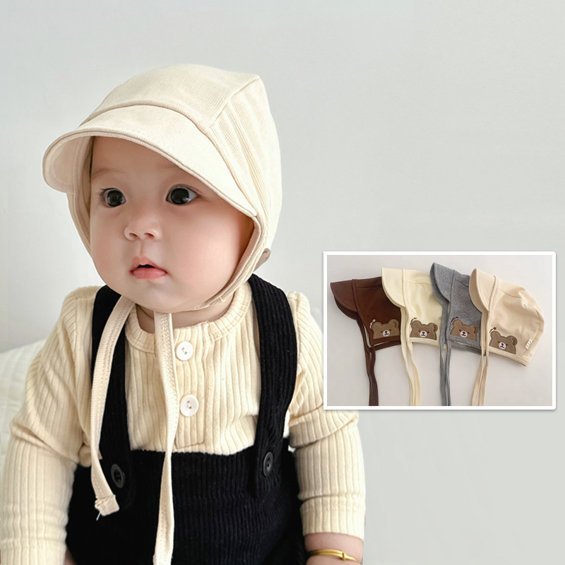 Chapéu de bebê com desenho de  - Infant Beanie Hat With Ears avaliação e preço