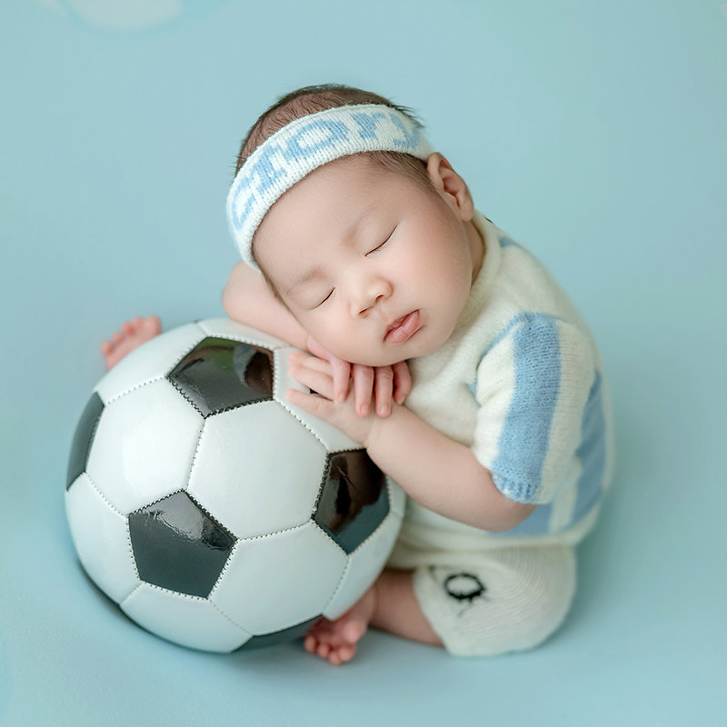 Futebol Tema Fotografia Props  - Infant Photography Props Outfit avaliação e preço