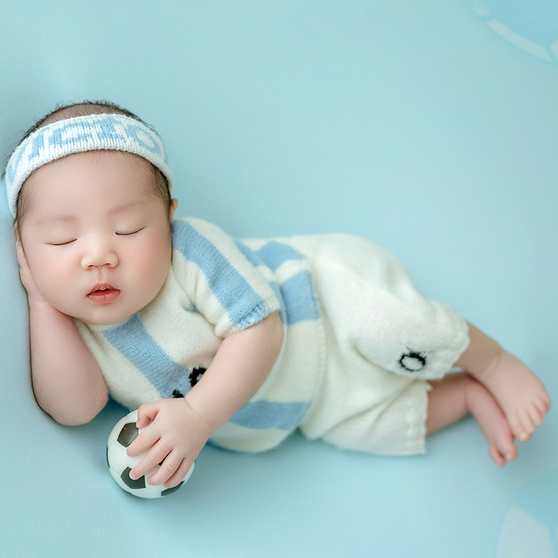 Futebol Tema Fotografia Props  - Infant Photography Props Outfit avaliação e preço