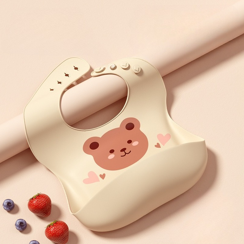 Babadores Impermeáveis de Sili - Waterproof Baby Bibs Silicone avaliação e preço