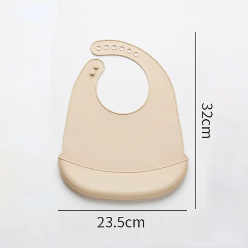 1 Peça Babadores de Silicone d - Waterproof Baby Bibs Silicone avaliação e preço