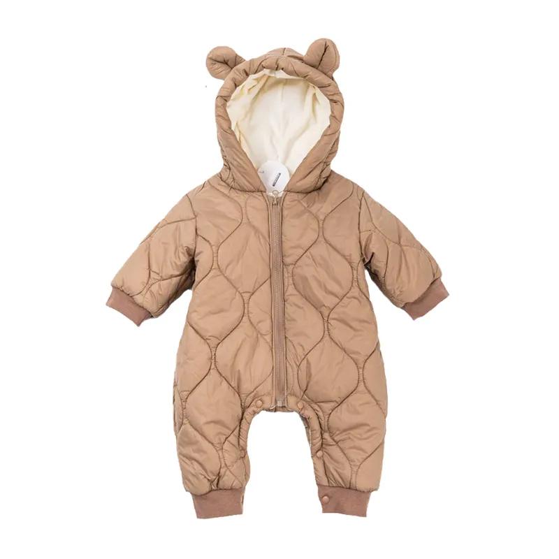 Bebê recém-nascido macacão inv - Cotton Baby Onesies Zipper avaliação e preço